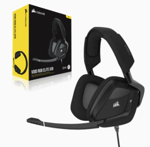CORSAIR VOID RGB Elite Carbon Gaming Headset CA-9011203-AP