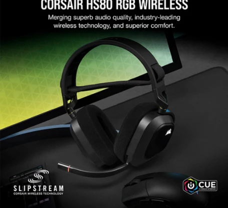 CORSAIR HS80 RGB Wireless Gaming Headset
