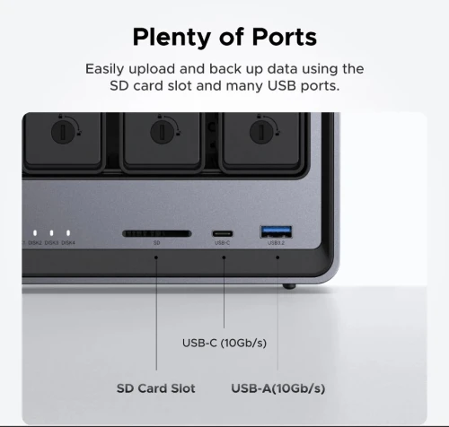 UGREEN NASync DXP4800 Plus 4‑Bay NAS Storage System