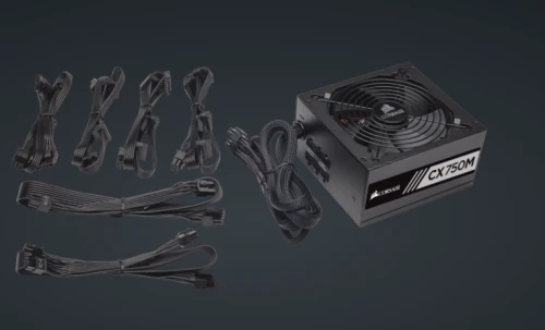 Corsair CX Series™ CX750M — 750 Watt 80 PLUS® Bronze Certified Modular ATX PSU CP-9020061-UK