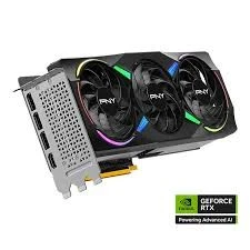 PNY GEFORCE RTX 5070TI 16GB TRIPLE FAN OVER CLOCKED ARGB GRAPHICS CARD