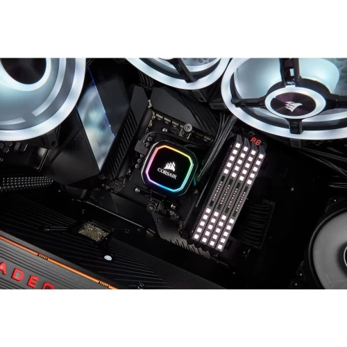 Corsair iCUE H100i RGB PRO XT Liquid CPU Cooler – CW‑9060047‑WW