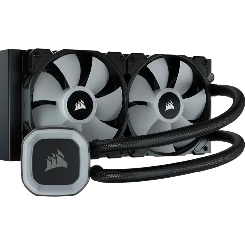 Corsair Hydro Series H100i RGB PLATINUM 240mm Liquid CPU Cooler – CW‑9060051‑WW