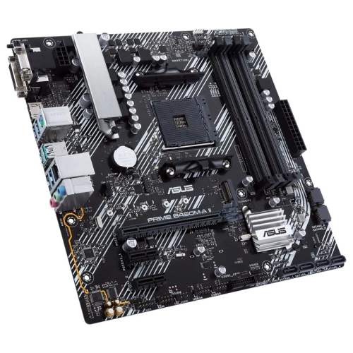 ASUS PRIME B450M-A II AMD AM4 Micro-ATX Motherboard