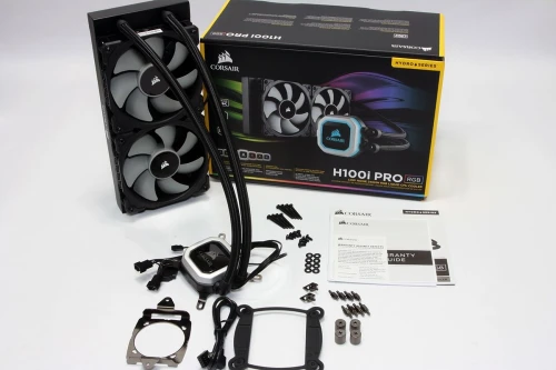CORSAIR H100i PRO RGB Liquid CPU Cooler