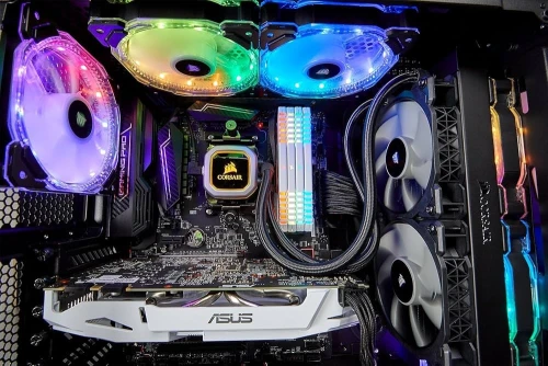 CORSAIR H100i PRO RGB Liquid CPU Cooler