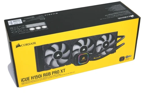 CORSAIR iCUE H150i RGB PRO XT Liquid CPU Cooler
