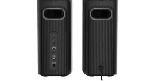 Creative T60 2.0 Compact Hi-Fi Desktop Speakers with Clear Dialog Audio