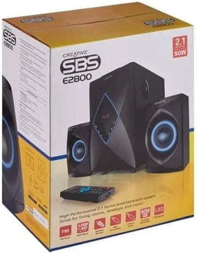 Creative SBS E2800 2.1 Bluetooth Speaker System with Subwoofer & Remote