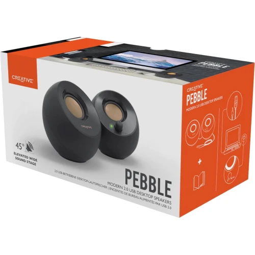Creative Pebble 2.0 USB Desktop Speakers