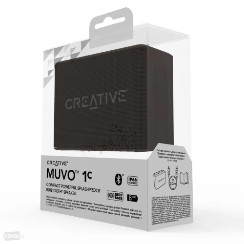 Creative MUVO 1c Portable Bluetooth Speaker with Waterproof Design