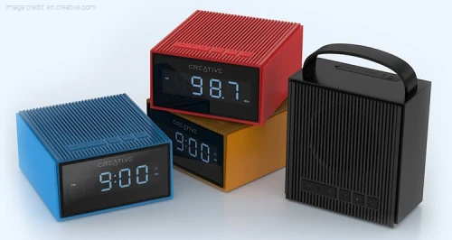 Creative Chrono Portable Bluetooth Speaker with FM & AUX