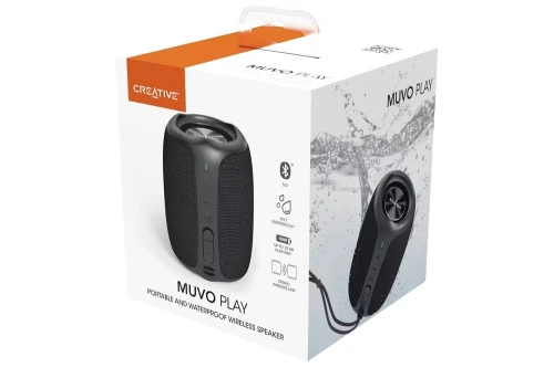 Creative MUVO Play Portable Bluetooth Speaker with Waterproof Design
