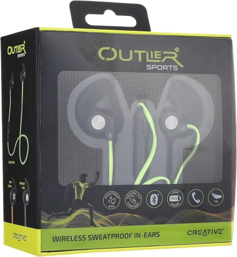 Creative Outlier Sports Wireless Bluetooth Earphones with Secure Fit