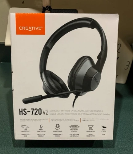 Creative HS-720 V2 USB Stereo Headset with Noise-Cancelling Microphone