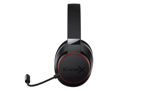 Creative Sound BlasterX H6 Gaming Headset with Detachable Noise-Cancelling Microphone