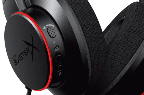 Creative Sound BlasterX H6 Gaming Headset with Detachable Noise-Cancelling Microphone