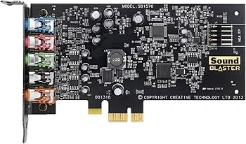 Creative Sound Blaster Audigy FX PCIe 5.1 Channel Sound Card