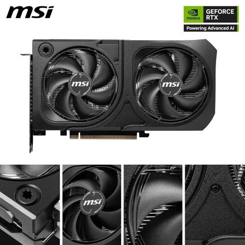 MSI GeForce RTX 5060 Ti 8G Shadow 2X Plus 8GB GDDR7 Graphics Card