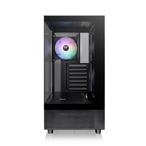 Thermaltake View 270 Plus TG ARGB Mid Tower Chassis - Black — View 2