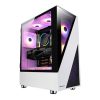 HUNTKEY CASING GX 660T WITH 3PCS RGB FAN FREE