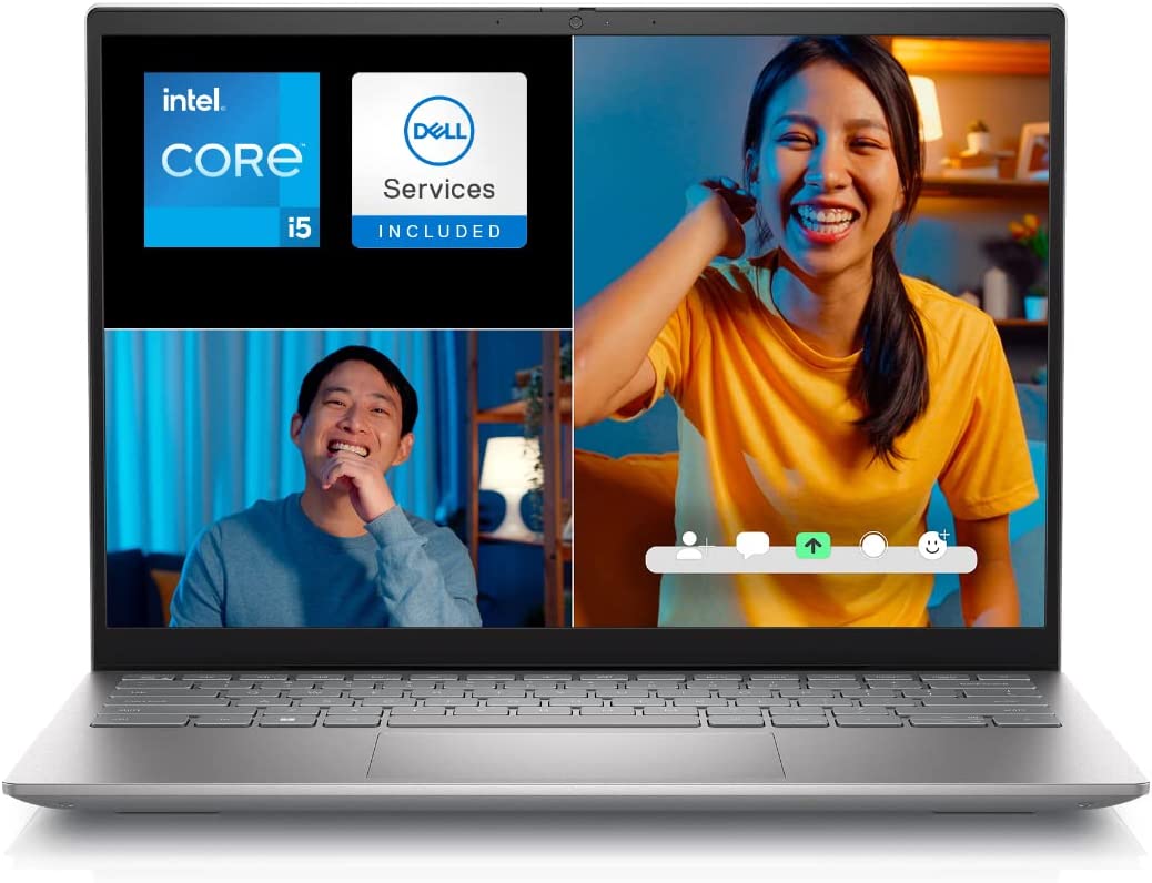 Dell Inspiron 14 5420 - 14.0-inch | Intel Core i5-1235U | 8GB DDR4 RAM | 512GB SSD | Intel UHD Graphics | Intel Wi-Fi 6E | Windows 11 Home - Silver