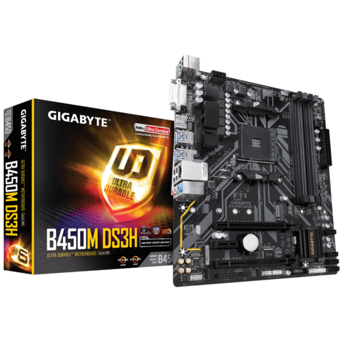 Gigabyte B450M DS3H Motherboard