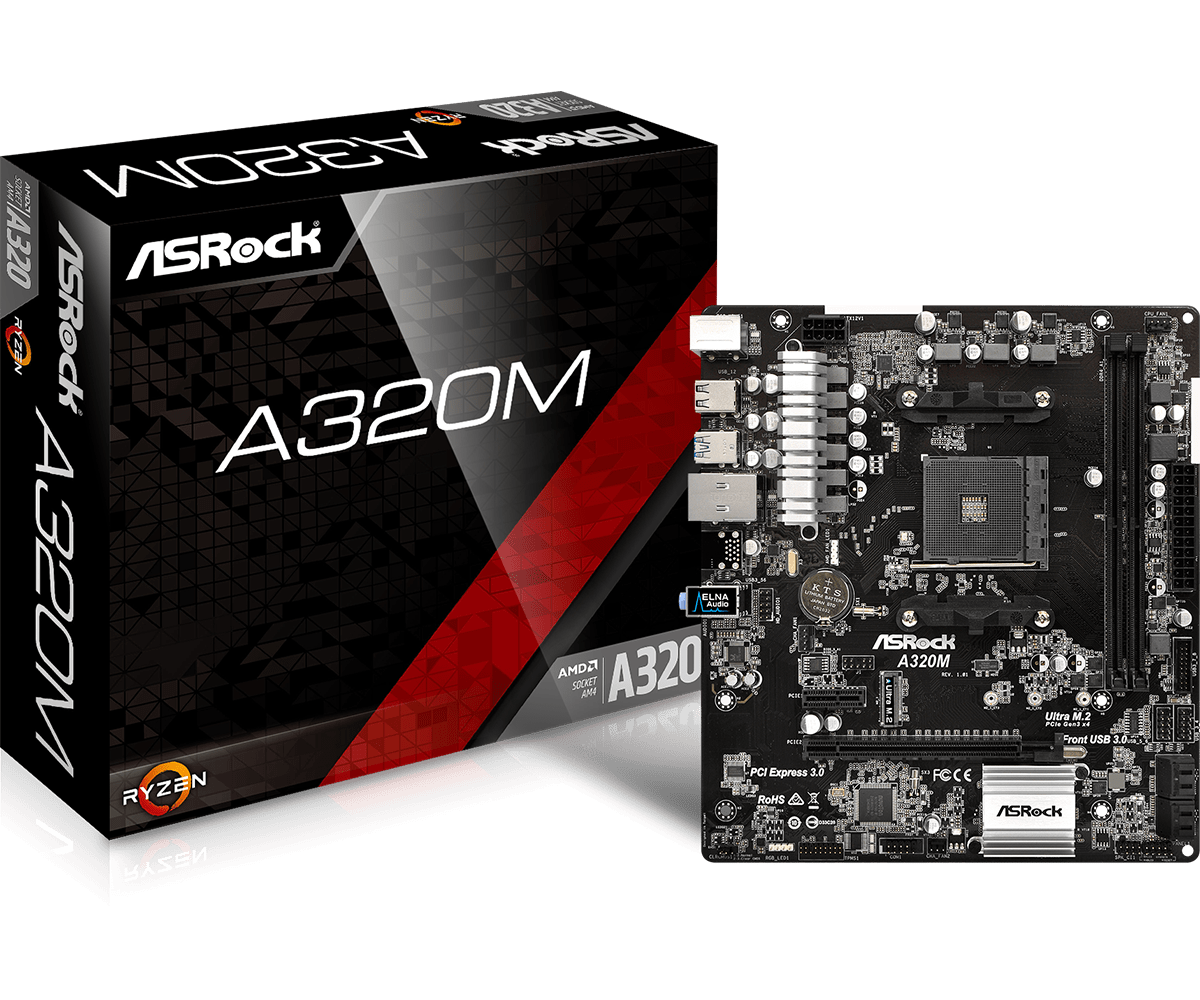 ASRock A320 Motherboard