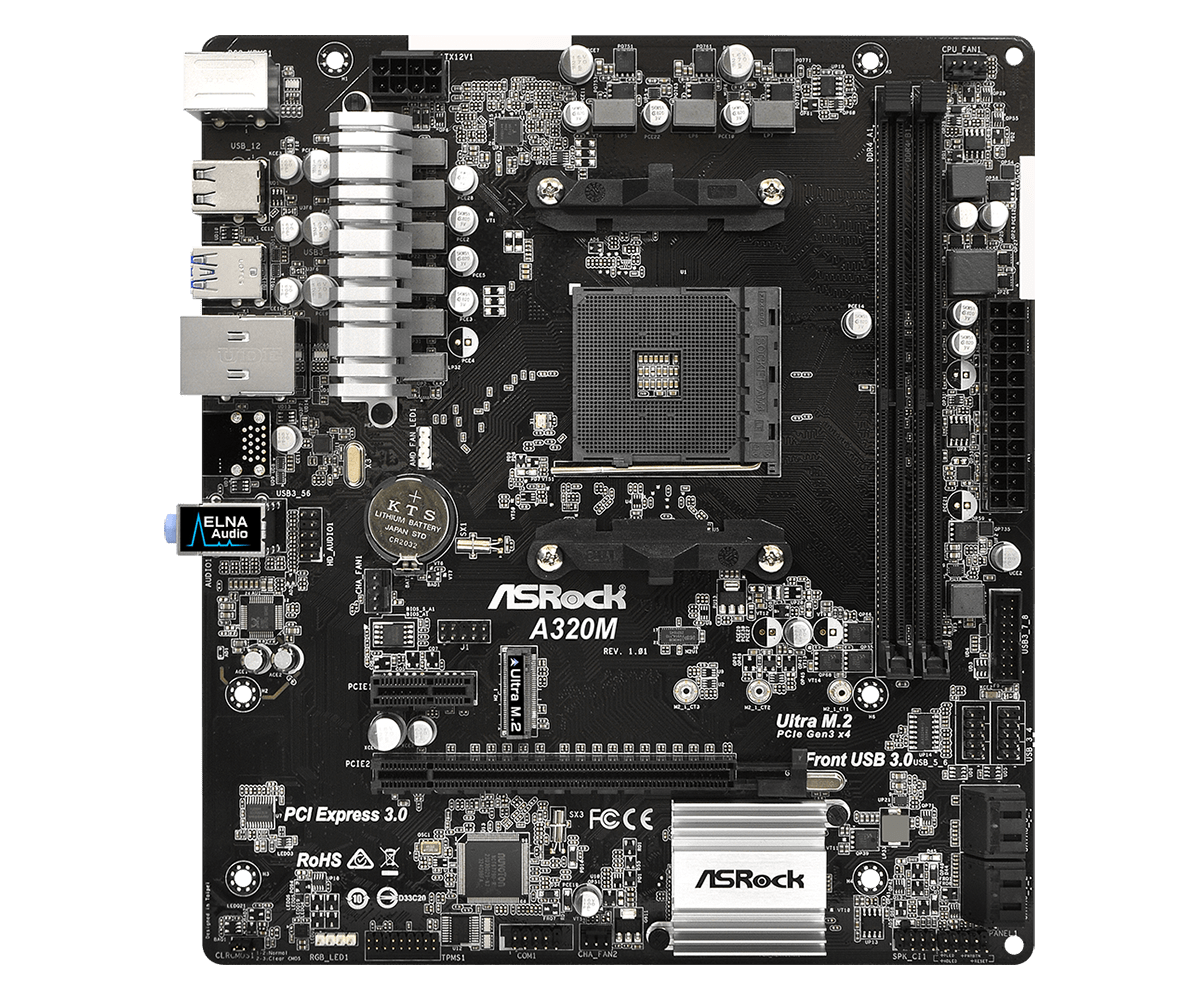 ASRock A320 Motherboard