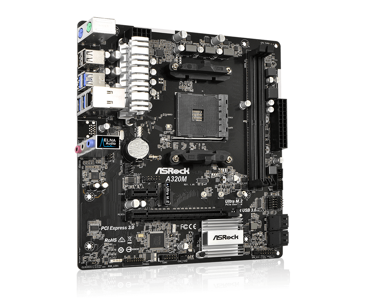 ASRock A320 Motherboard